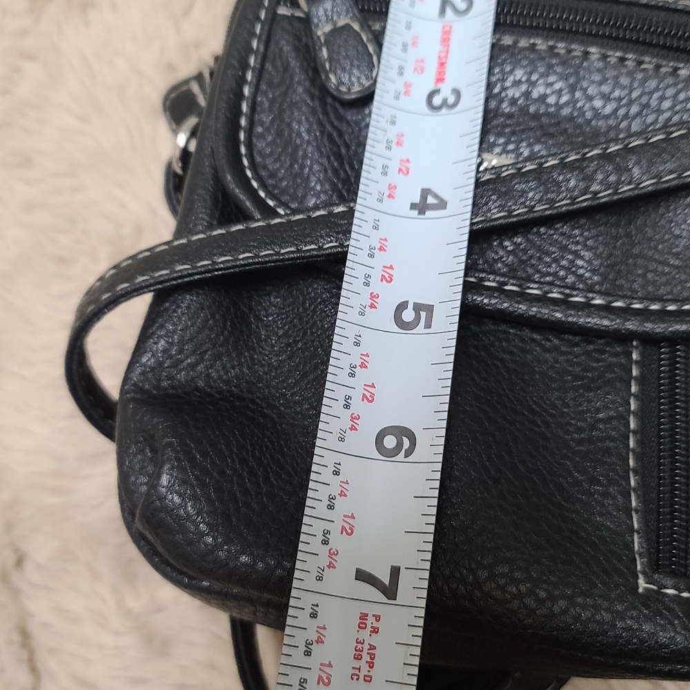MultiSac Mini Everest Black Crossbody Bag - Picture 4 of 10
